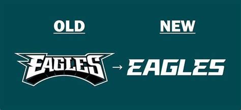 NFL fans hate the Eagles new logo