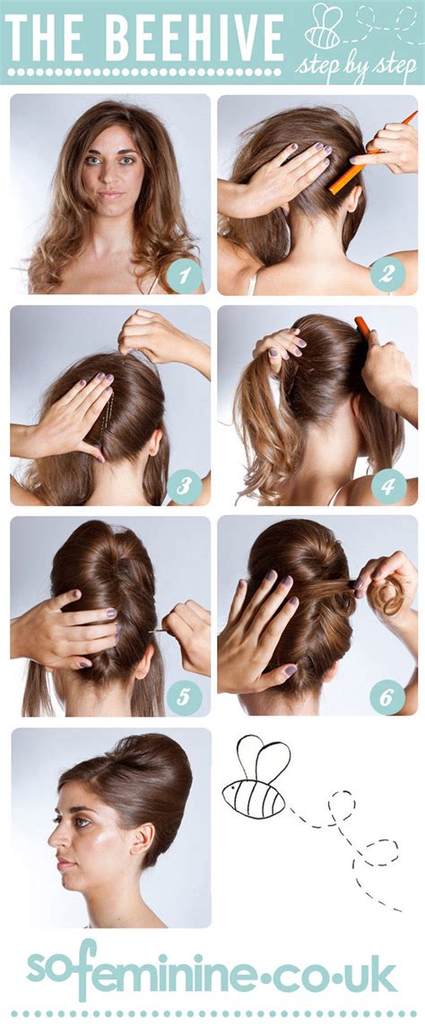 Beehive Tutorials You Must Love - Pretty Designs