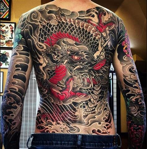 Dragon Tattoo Back Yakuza