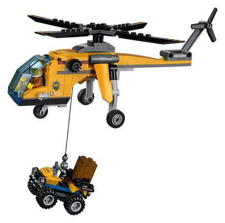 LEGO City Jungle Explorers - Jungle Cargo Helicopter (60158) | Walmart ...