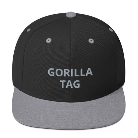 Gorilla Tag Snapback Hat | Etsy