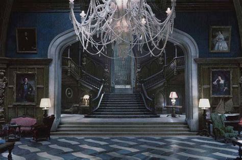 Collinwood foyer in "Dark Shadows" (2010) | Gothic house, Gothic interior, Gothic interior design