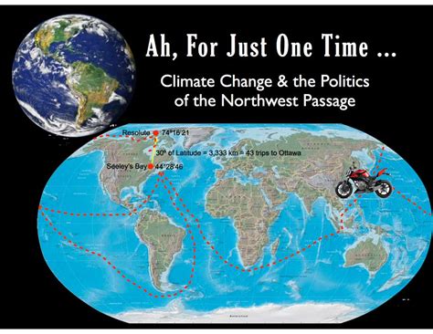 Ah, For Just One Time: Climate change and the politics of the Northwest Passage - James Raffan