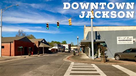 Downtown Jackson || Walking Around Jackson, Alabama - YouTube