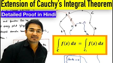 Extension of Cauchy's Integral Theorem (detailed proof) - YouTube