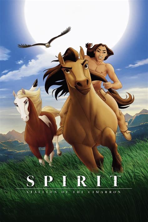 Spirit Stallion Of The Cimarron Running With The Eagle