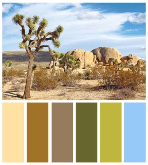 Color Board :: Mojave Desert and Vegas inspired Color Palettes | Dzzyn | Desert colors, Desert ...