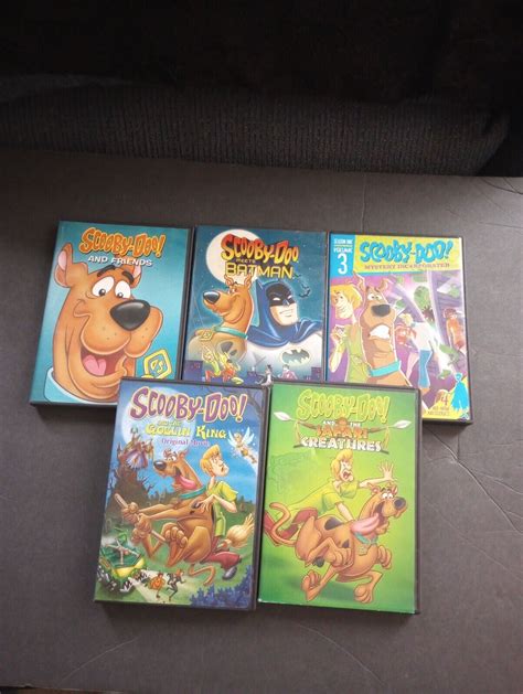 Lot of 5 Scooby Doo Dvds Batman | Grelly USA