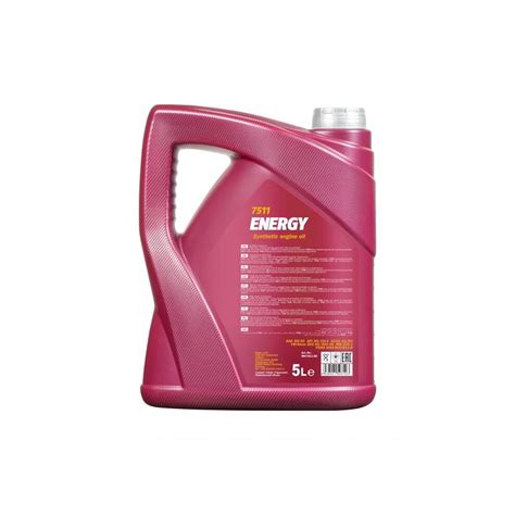 Mannol Energy 5W30 Fully Synthetic Engine Oil - 5L on OnBuy