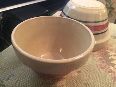 Roseville Mixing Bowls Roseville Pottery Rustic Mixing | Rustic mixing ...
