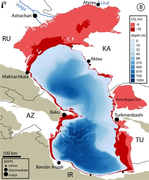 Devastating Impact of Caspian Crisis: Sinking Sea Levels Threaten ...