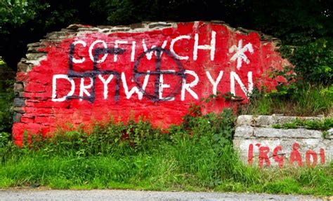 National Left: Move the Tryweryn wall to outside the Senedd building.