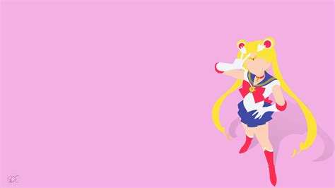 Sailor Moon Minimalist Wallpapers - Top Free Sailor Moon Minimalist Backgrounds - WallpaperAccess