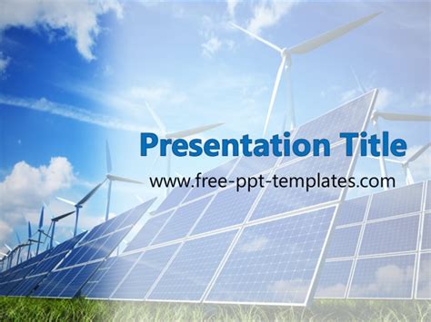 Energy PPT Template - Mr. Templates