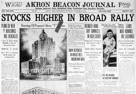 The Great Depression newspaper headlines: Turmoil & uncertainty after ...