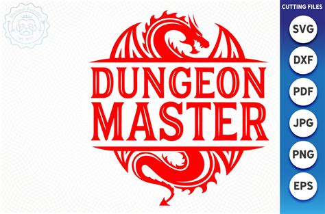 Dungeon Master SVG // DXF descarga digital // JPEG clip art // | Etsy