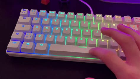 Unboxing gaming keyboard (NOS C450 White) - YouTube