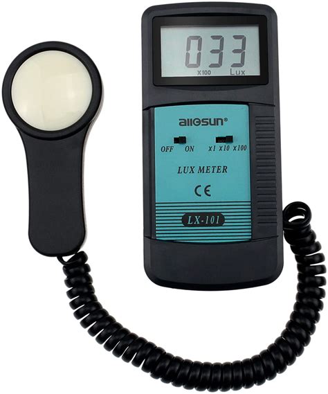 Luxmeter Luminometer Tester Photometer Digital LCD Light Meter ALL SU