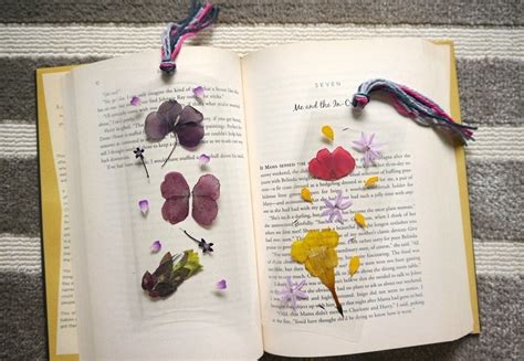 Diy Pressed Flower Laminated Bookmarks · How To Make A Bookmark · Art ...