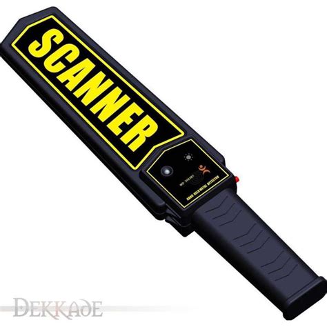 Hand Held Metal Detector - Scanner