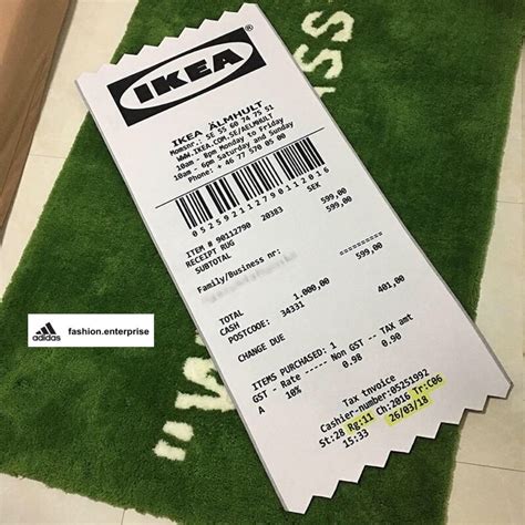 Virgil Abloh X IKEA MARKERAD RECEIPT Rug — The Pop-Up? | lupon.gov.ph