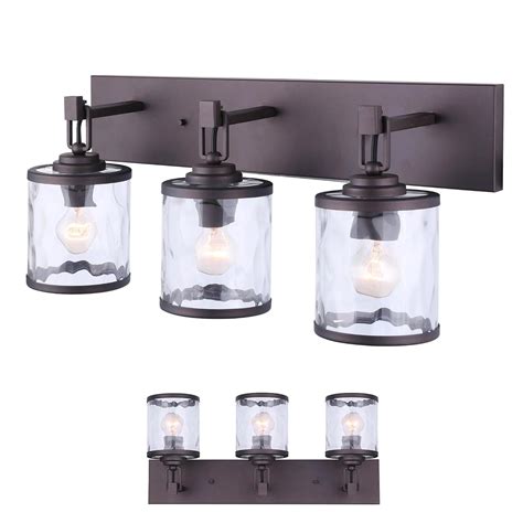 Best Vanity Lighting Clear Glass Oil Rubbed Bronze - Home & Home