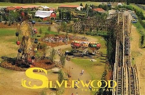 Silverwood Theme Park Athol, Idaho- This pic is from late 90's. The park looks VERY different ...