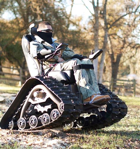 Tank Chair | Wheelchair, Wheelchair tank, Amazing technology