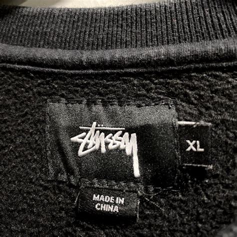 Stussy Font logo Crewneck Original on Carousell