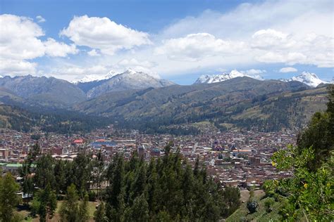 Elevation of Huaraz, Peru - Topographic Map - Altitude Map