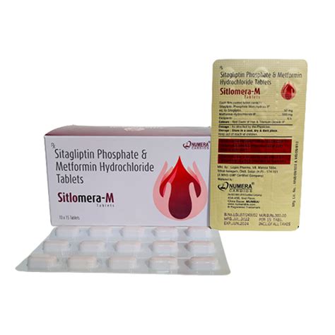 Sitagliptin 50 mg + Metformin 500 mg (SITLomera-M) Franchise | Numera Life Sciences