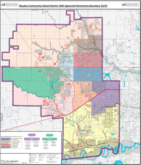 Boundary Map & Feeder System - Waukee Community School District