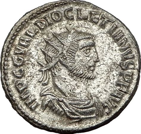 DIOCLETIAN 286AD Rare Possibly Unpublished Ancient Roman Coin VICTORY ...