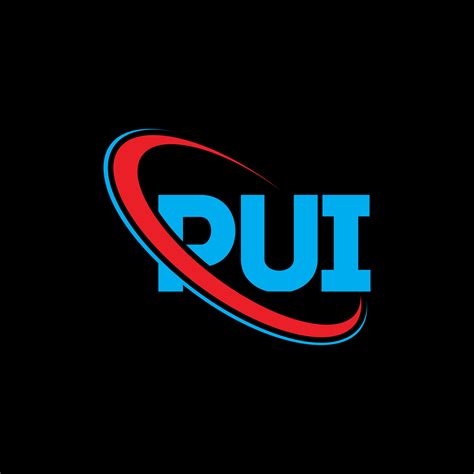 logotipo pui. carta pui. diseño del logotipo de la letra pui. Logotipo de iniciales pui ...