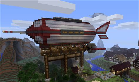 Minecraft Airship Blueprints