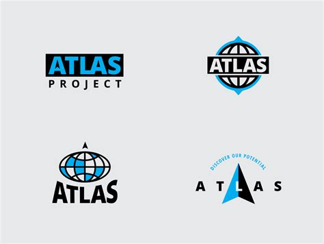 Atlas Logo Design Exploration by ACE DESIGN STUDIO :: ADAM ELWELL on ...