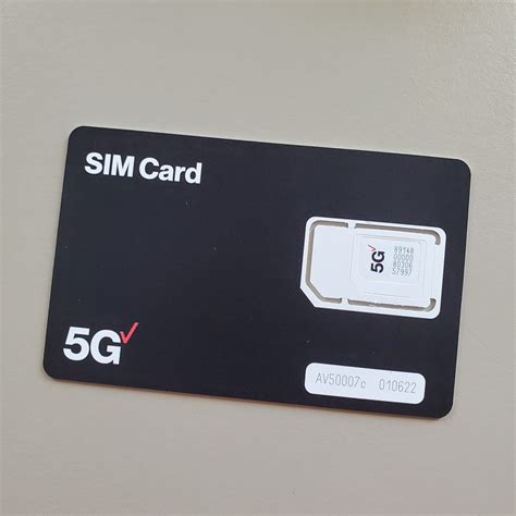 Buy Verizon Wireless 5G & 4G LTE SIM Card Triple Cut All 3 Sizes (3-in ...