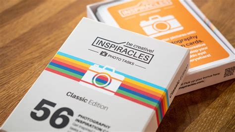 Inspiracles photography inspiration cards give you all kinds of different photo ideas » Gadget Flow