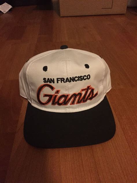 Vintage San Francisco Giants Sports Specialties Script Custom snapback ...