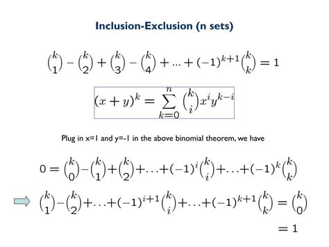 PPT - Inclusion-Exclusion Principle PowerPoint Presentation, free ...