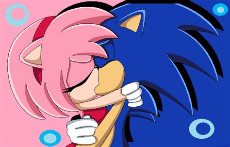 sonamy kiss by tailsmo100 on DeviantArt