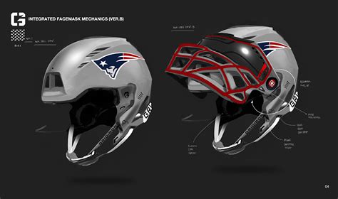 Gridiron Labs 2030 NFL Helmet :: Behance