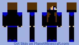 Ninja Girl - Blue Minecraft Skin