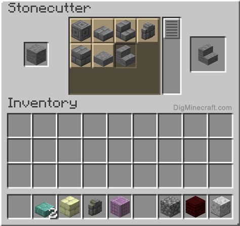 How to Use a Stonecutter in Minecraft