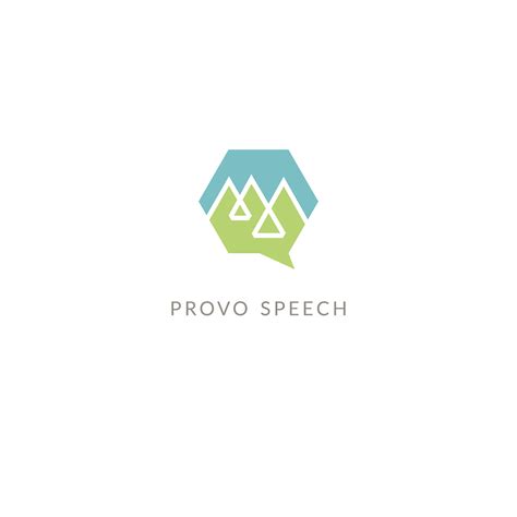 Provo Speech Logo Design on Behance