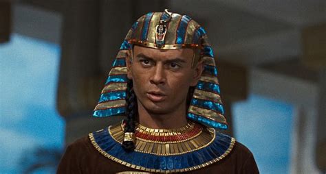 As Ramses II, Yul Brynner in Cecil B. de Mille's movie "The Ten Commandments" by Beast 1, via ...