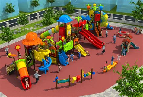 European-Standard-children-outdoor-plastic-playground-for-park-school-community-kids-paradise ...