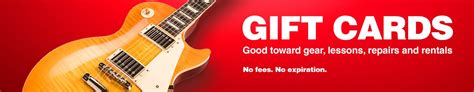 Guitar Center Gift Card