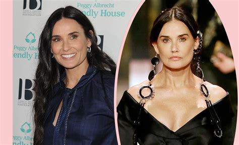 Demi Moore Discusses Runway Show Where She Looked 'Unrecognizable ...