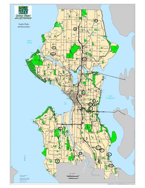 Preferred Parks Map | CHS Capitol Hill Seattle